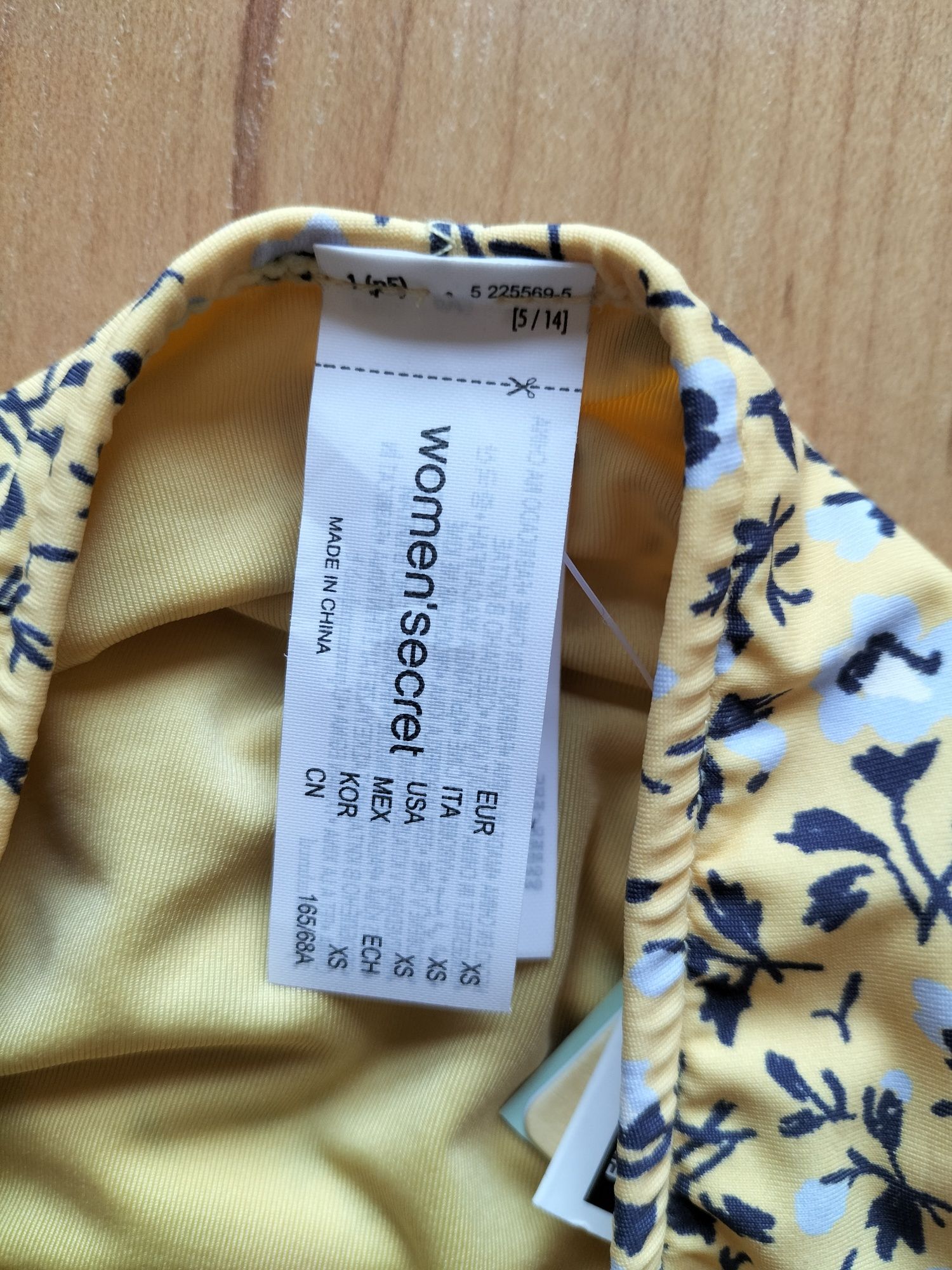 Cuecas de biquíni Amarelo Women's Secret