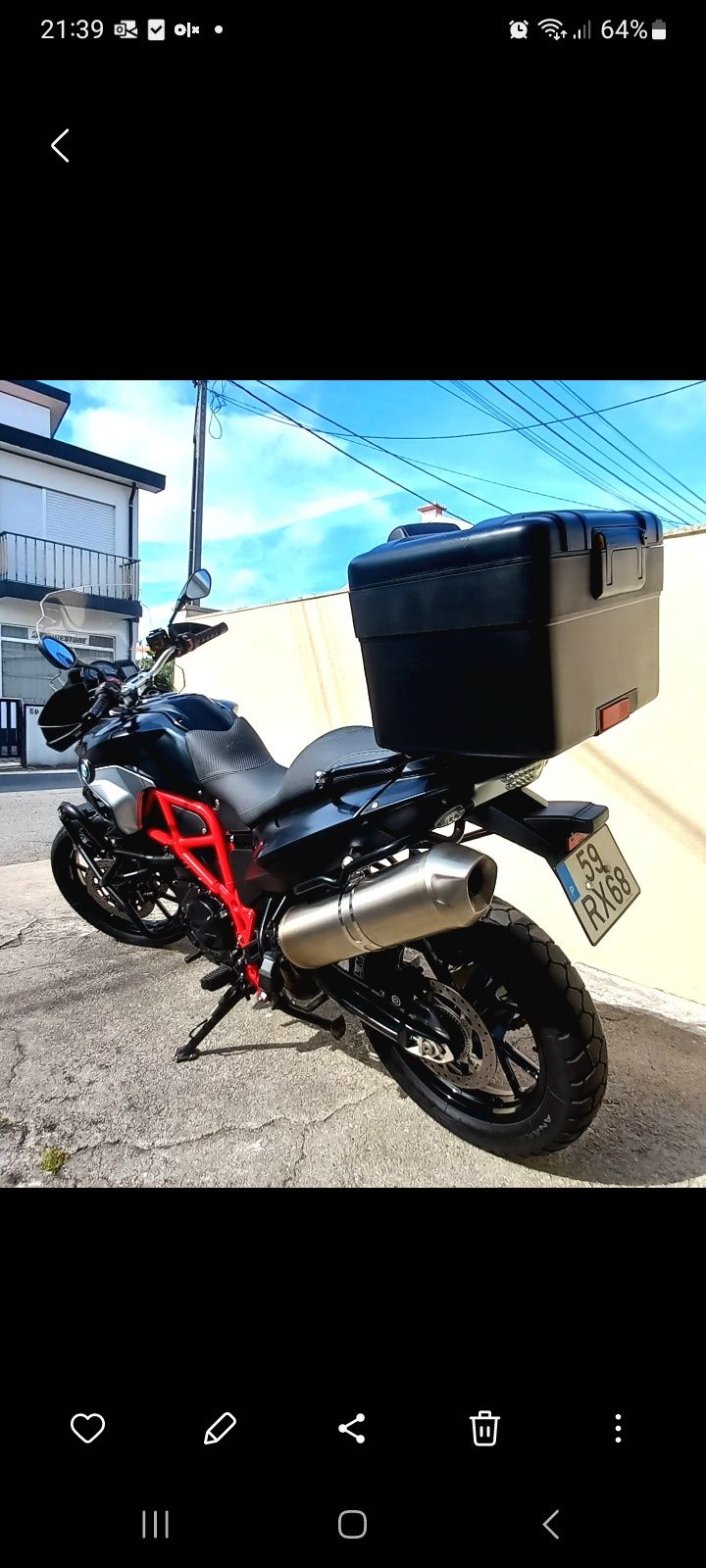 Bmw F700 GS (800c.c.)