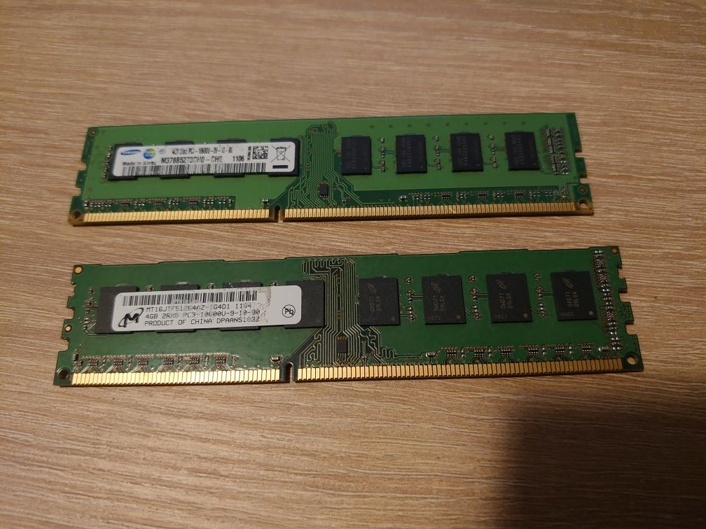 Pamięci RAM DDR3 4GB 8GB