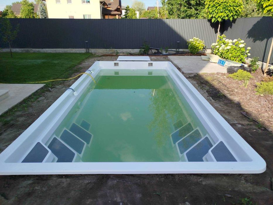 Басейни із композиту ≫ Встановлення під ключ  ≫ Гарантіяв від 10 років