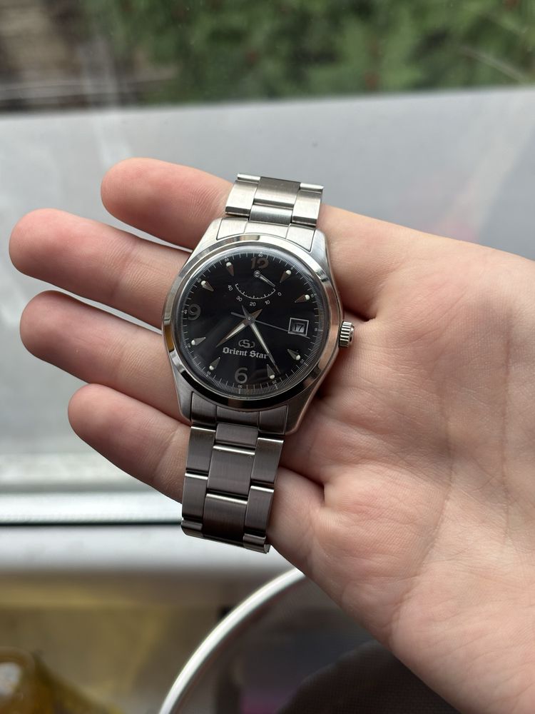 Orient star explorient black dial 39 mm