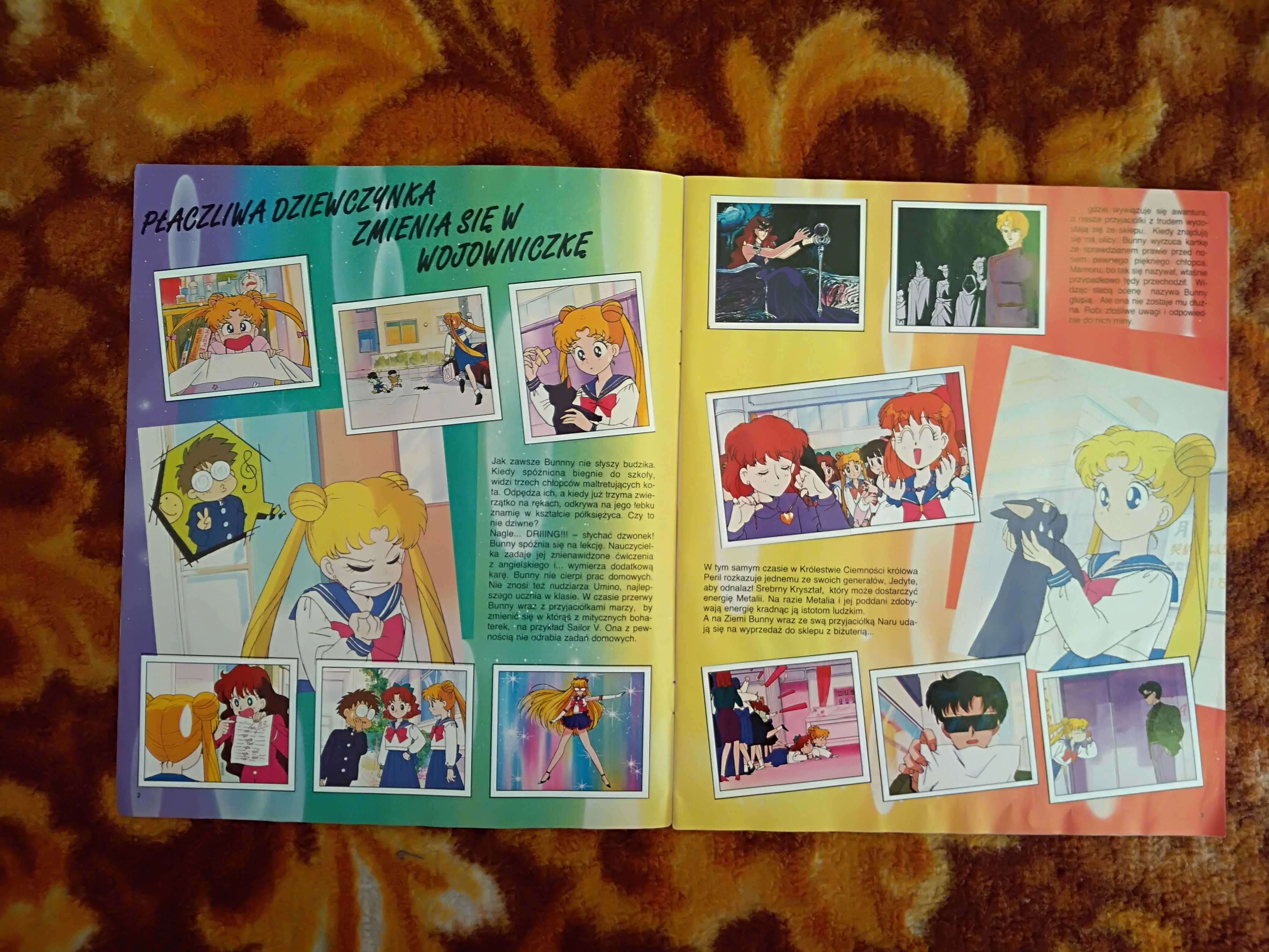 Czarodziejka z Księżyca Album fana 2/97 Sailor Moon kompletny