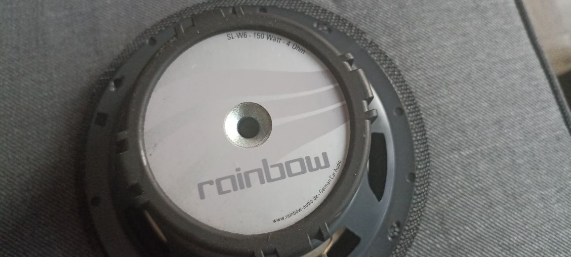 Głośniki samochodowe + tweeter-y, car audio Rainbow