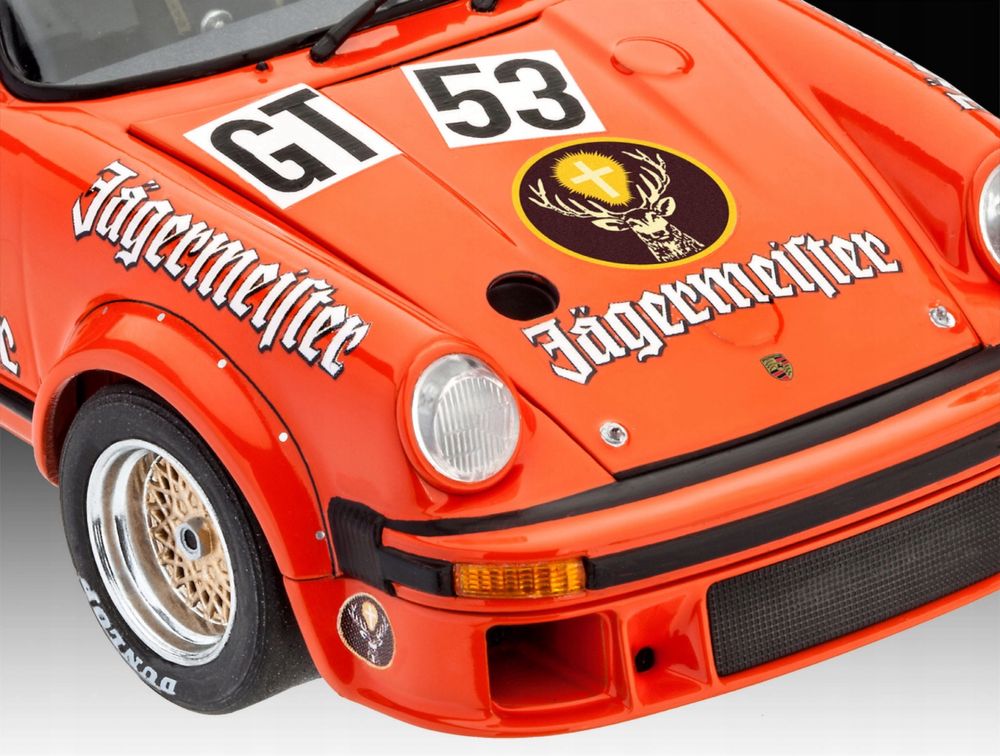 Model do sklejania samochod Porsche 934 RSR Jagermeister Revell 07031