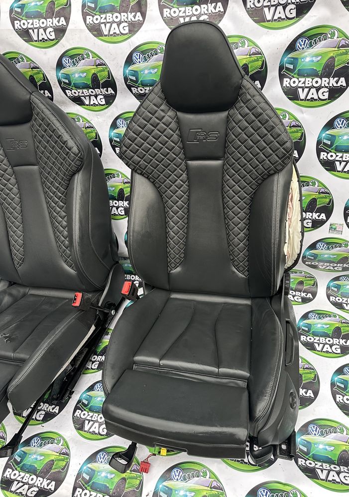 Сидения ауди rs3 s3 sline a3 a4 a5 a6 Recaro ковши