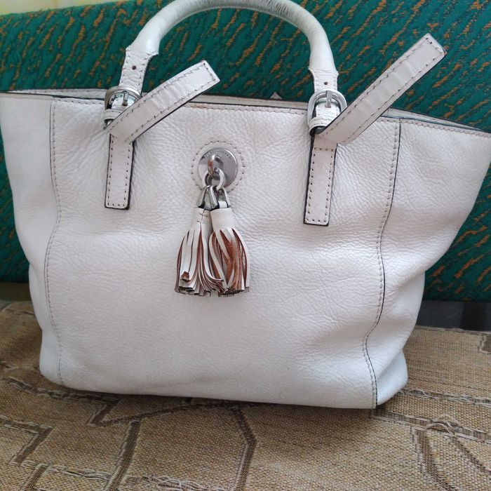 сумка шкіряна karen millen 34 x 22 см.