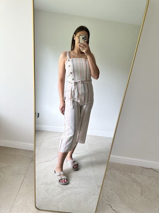 Kombinezon w paski na lato Primark rozmiar 42