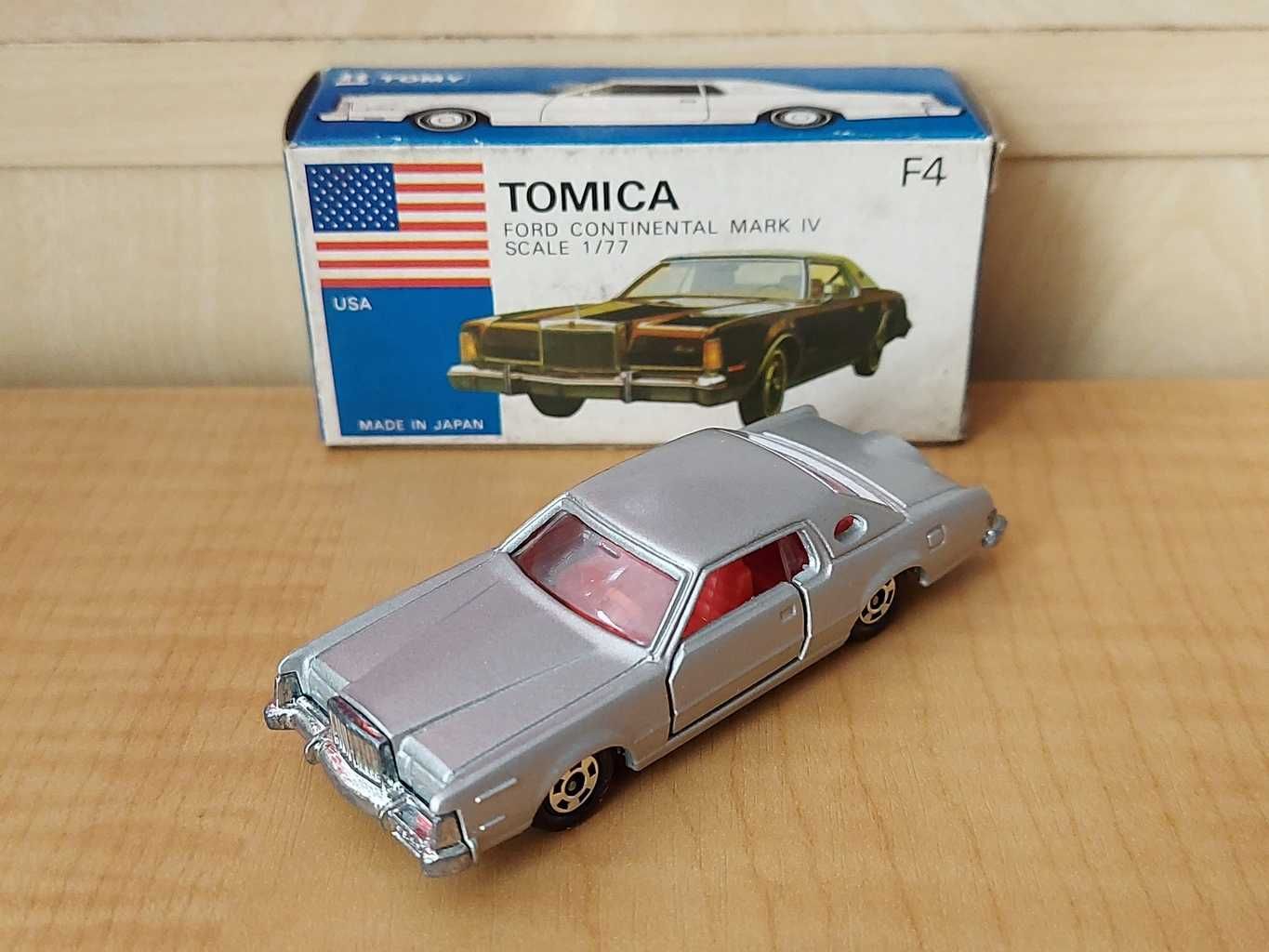 Tomica Japan Blue Box F4-1 Ford Continental Mark IV
