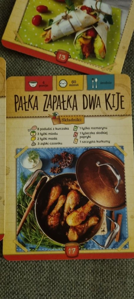 zabawa Gotuj z dzieckiem 30 przepisów dla młodych kucharzy książka
