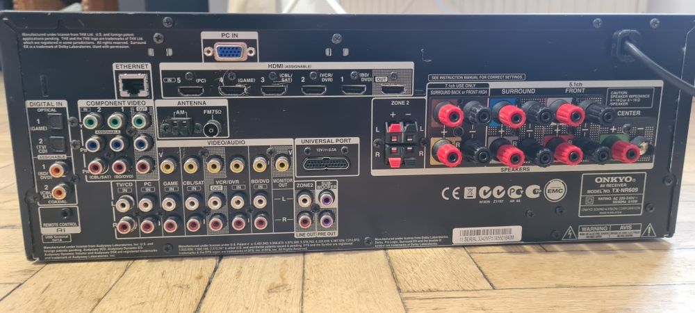 Amplituner Onkyo TX-NR609  kino 7.1