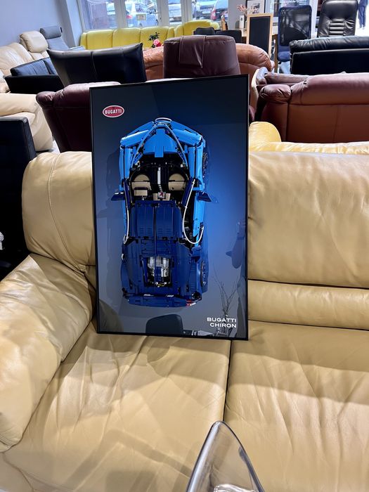 АРТ Рамка для LEGO Technic Bugatti Chiron 42083 Лего Техник Держатель