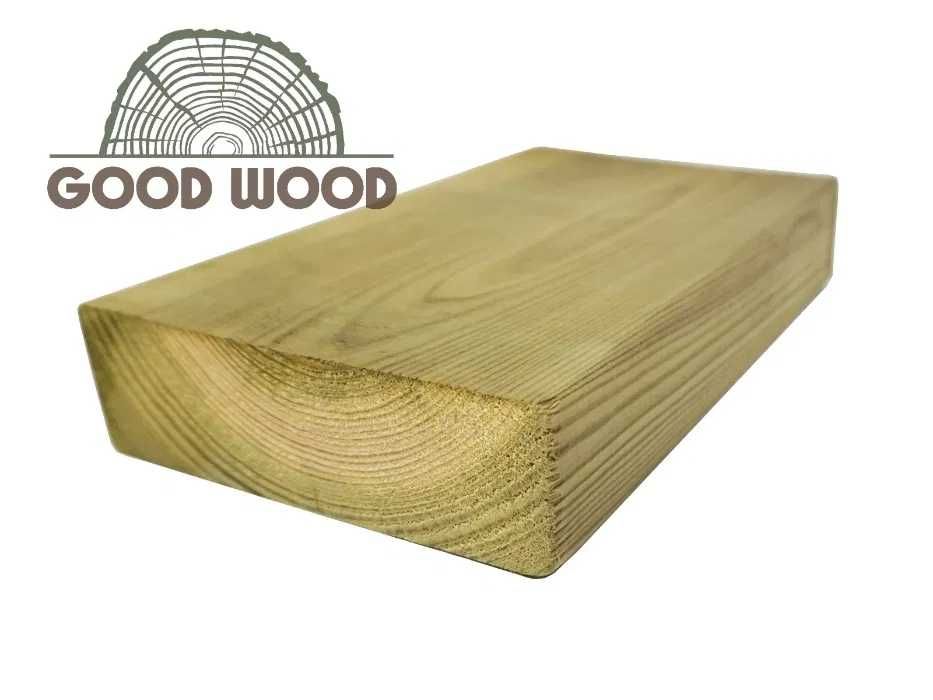 Kantówki 45x70 mm IMPREGNOWANE C24 legary tarasowe drewno ze SZWECJI