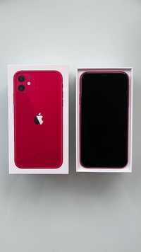 Apple iPhone 11 64GB | RED | jak nowy | bateria 84% | NOWE słuchawki
