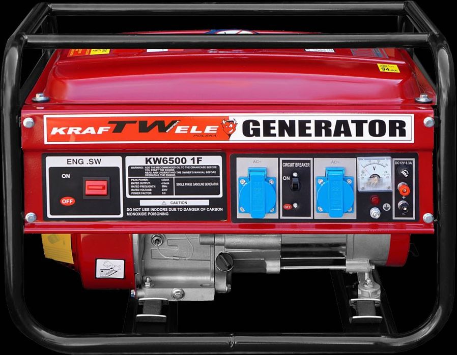 GENERATOR Agregat Prądotwórczy 4.5KVA 1-Faza PROMOCJA TaxFREE