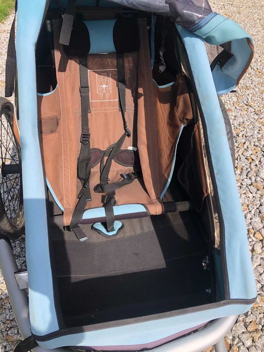 Przyczepka rowerowa wózek biegowy - 3w1 - Croozer Kid Plus AMORTYZACJA