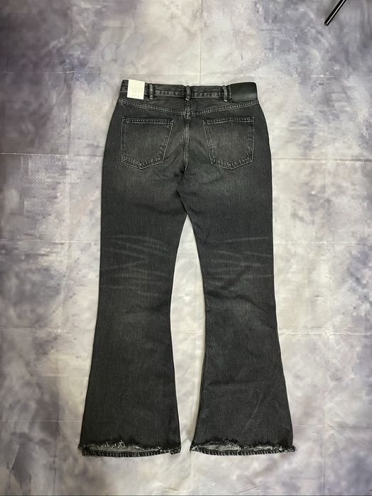 !НОВИНКА Zara Flare Jeans Wide Baggy Black Washed Кльош Джинси Зара