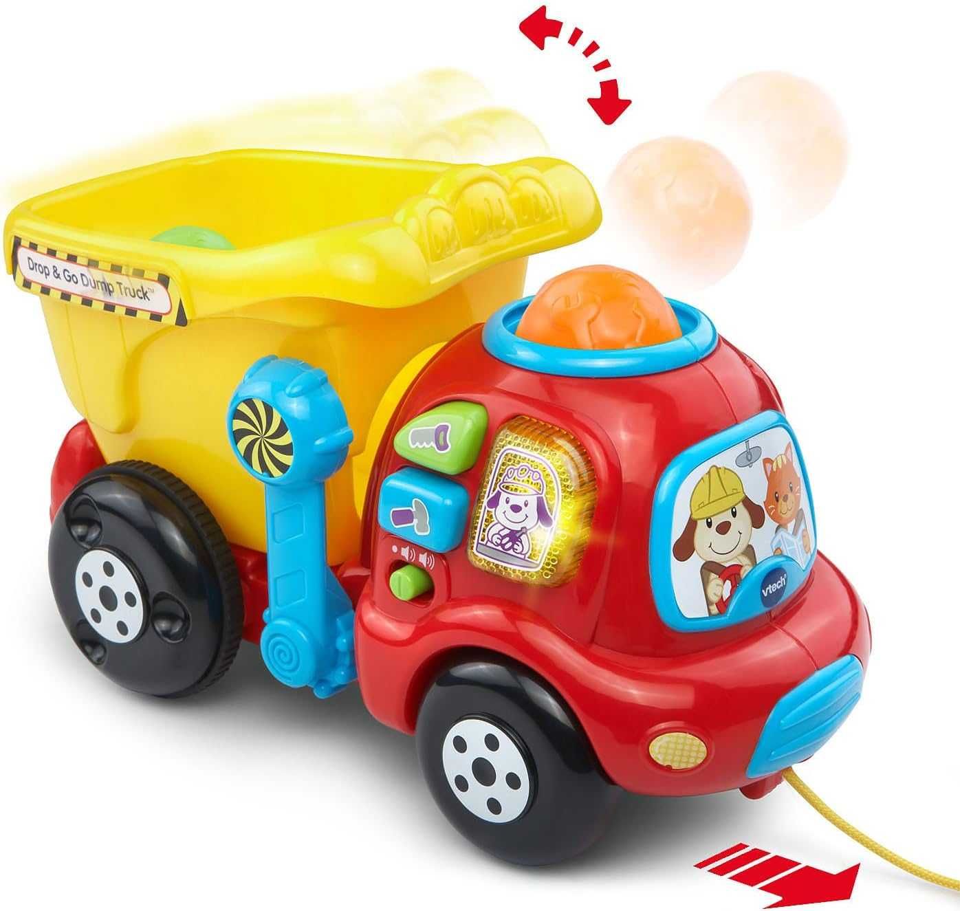 VTech Drop and Go Dump Truck Музична вантажівка