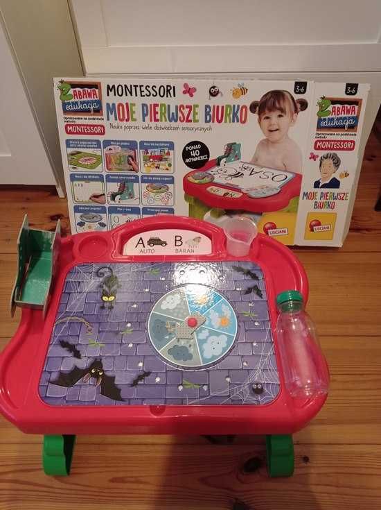 Moje pierwsze biurko Montessori