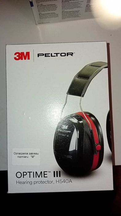 Słuchawki Peltor Optime III firmy 3M