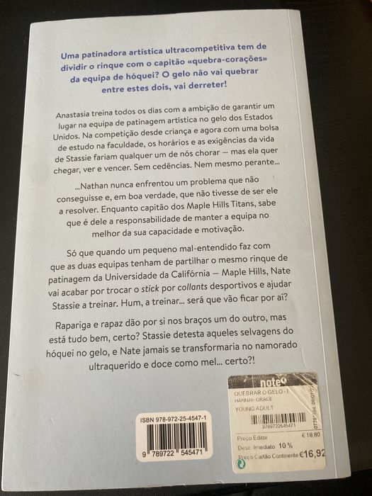Livro: “ quebrar o gelo”