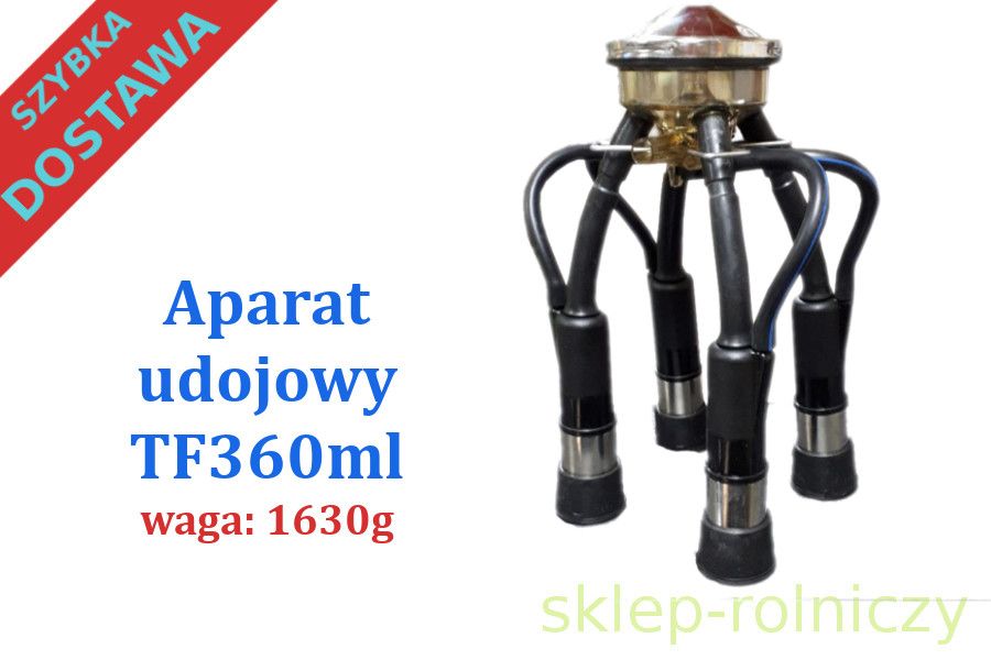 Aparat udojowy 360ml TF360 HARMONY kompletny Promocja