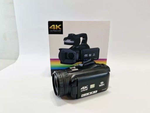 Kamera Delmodos DV95 4K UHD 60FPS 48MP 18X ZOOM DO VLOGÓW WI-FI