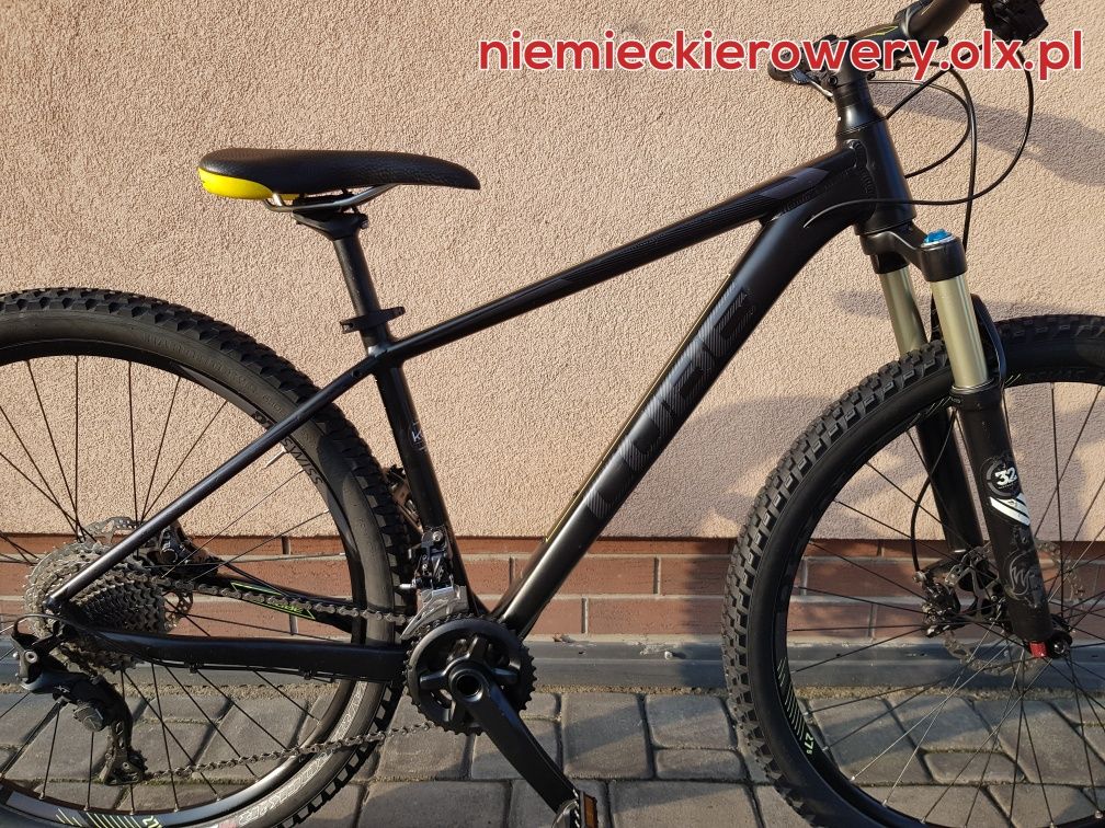 Rower górski MTB CUBE koła 27,5 SHIMANO DEORE XT aluminium rabat FOX