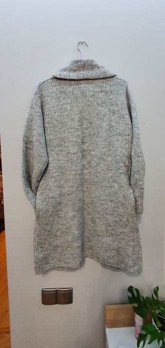 Sweter długi kardigan Cubus