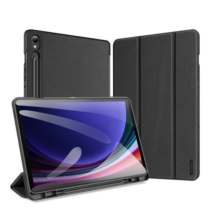 Etui Z Podstawką Dux Ducis Domo Samsung Galaxy Tab S9 Fe - Czarne