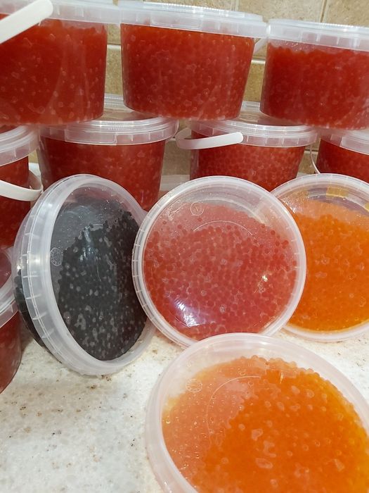 Ікра лососева, Осетрова Икра красная, щучья, чёрная