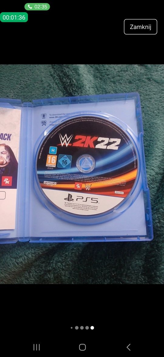 W2k22 gra na ps5