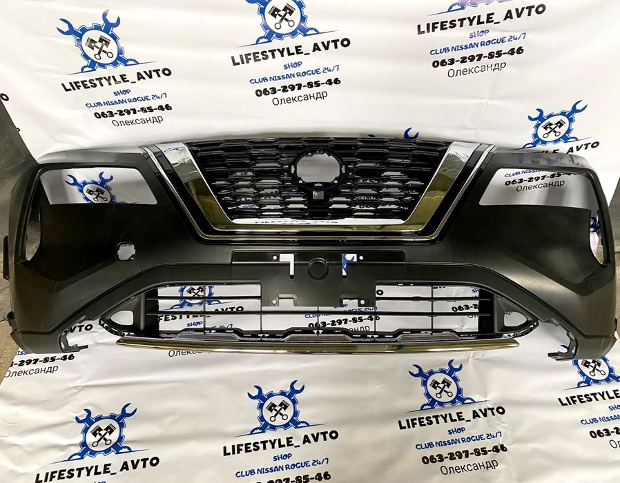 Передний Бампер Nissan rogue T33 Бампер нисан рог 2021 2022 2023 НОВЫЙ