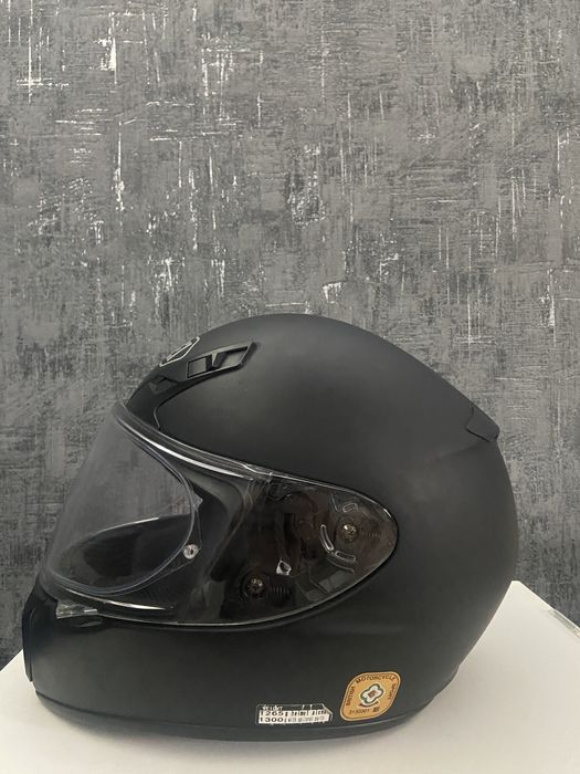 Мотошолом Shoei RYD з встановленим Пінлок