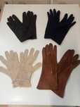 Luvas de senhora vintage