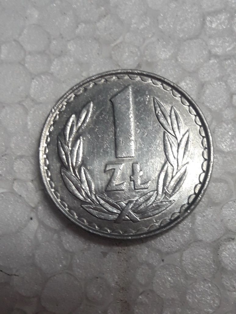 1  zł  1982  rok aluminium