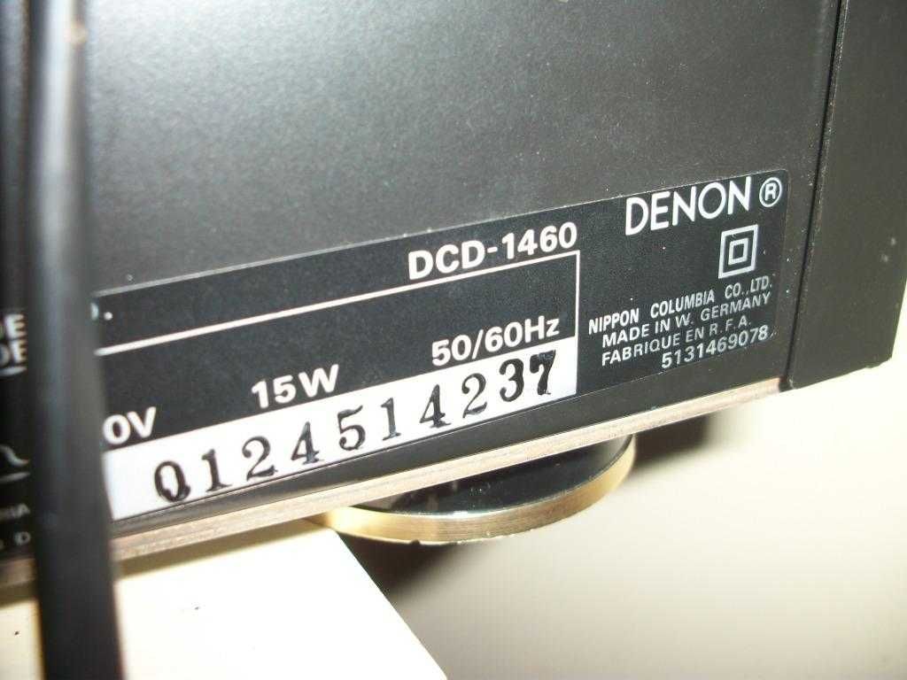 CD проигрыватель Denon DCD-1460