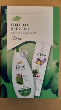 Zestaw kosmetyków Dove Żel po prysznic balsam do ciała kobiety damski