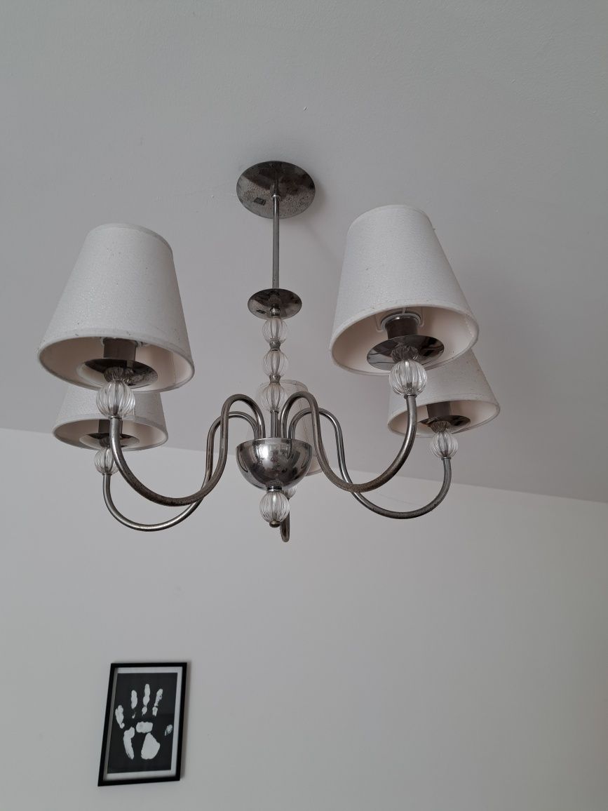 Żyrandol lampa salonowa styl glamour