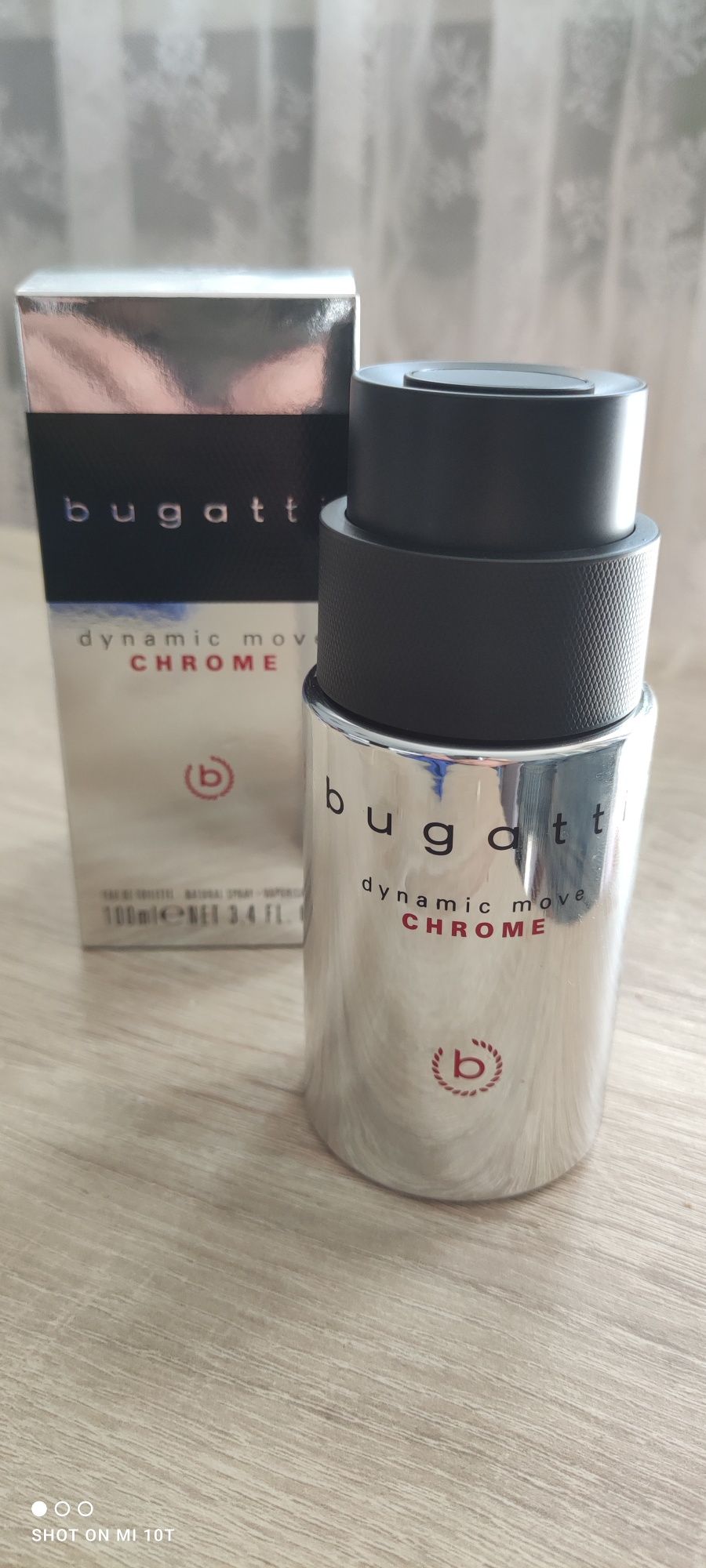 Bugatti chrome dynamic move perfumy