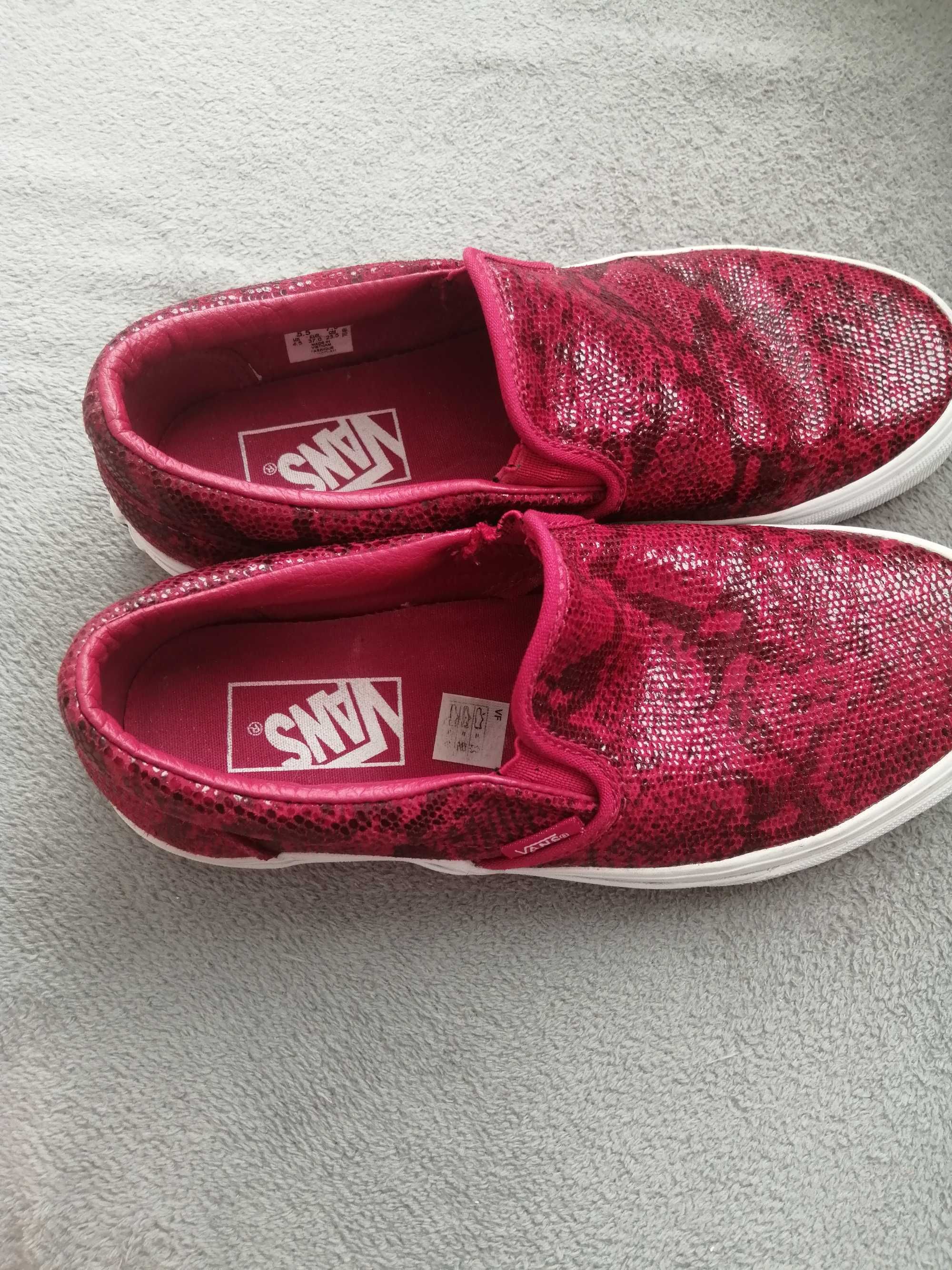 Vans wsuwane rozmiar 37