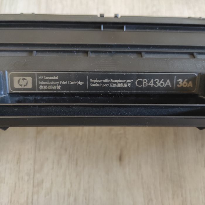 Заправленный картридж HP CB436A