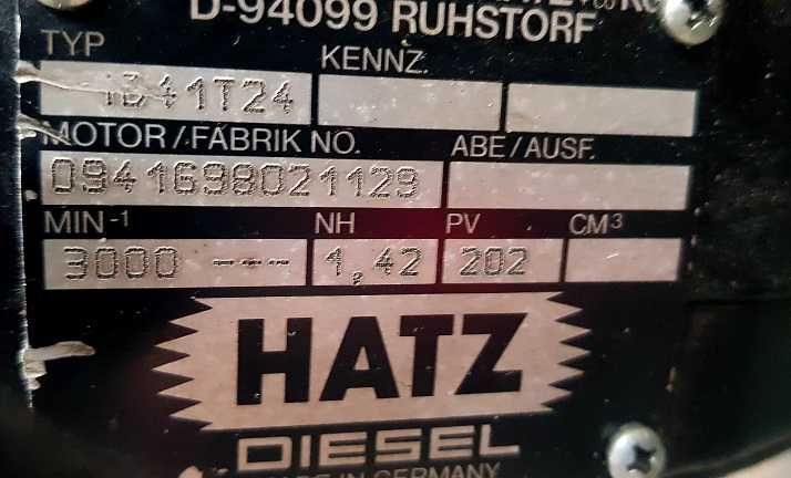 Agregat prądotwórczy HATZ 1D41T24 230- 380V Diesel w pełni sprawny