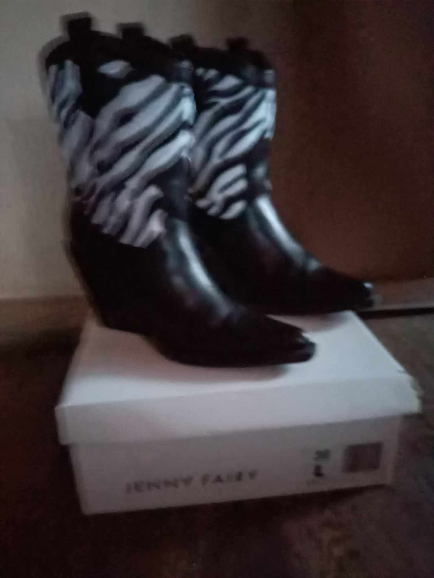 Jenny Fairy | botki | kowbojki | krówka | obcasy