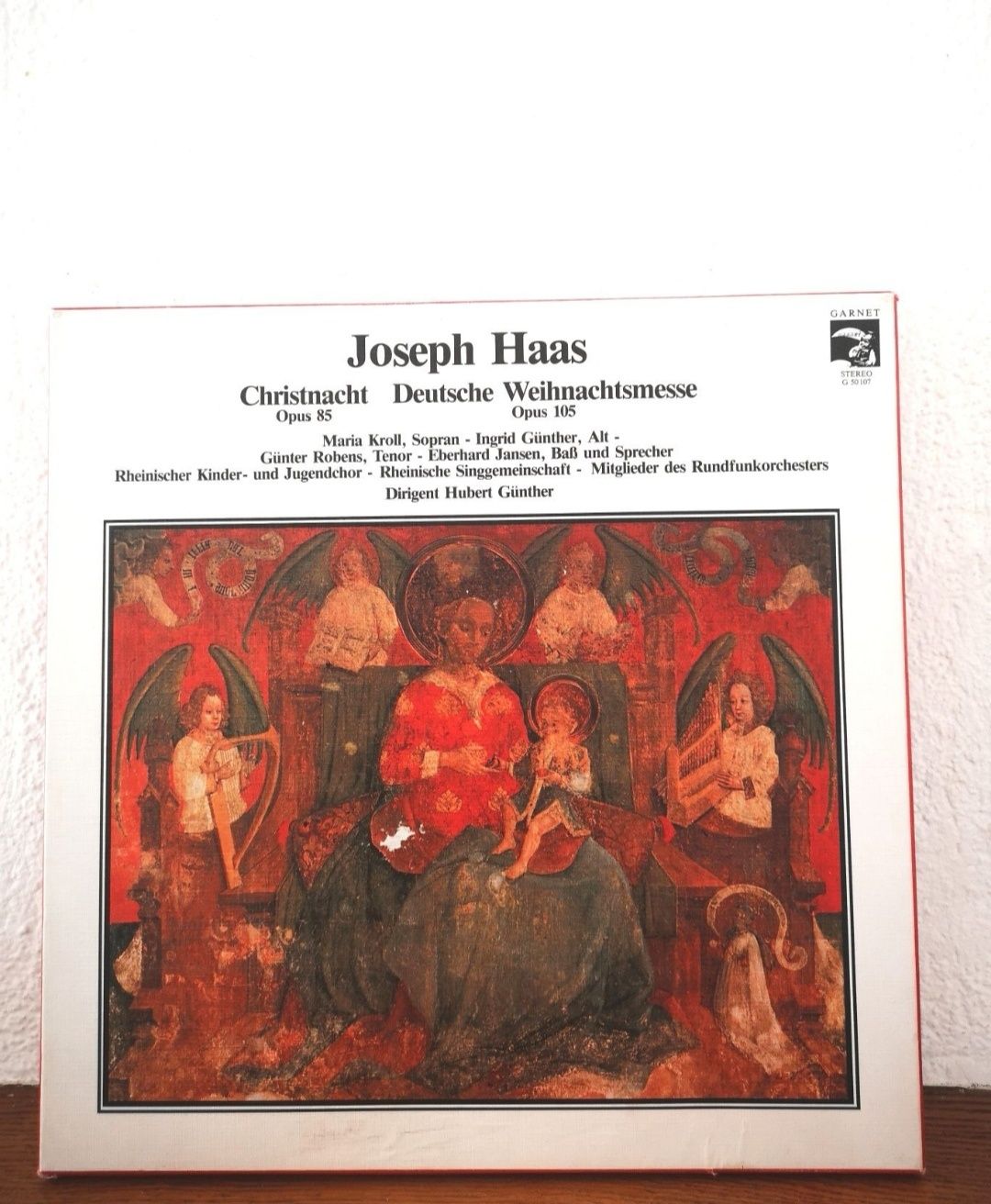 Płyta winylowa Joseph Haas Christnacht Deutsche Weihnachtsmesse Unikat