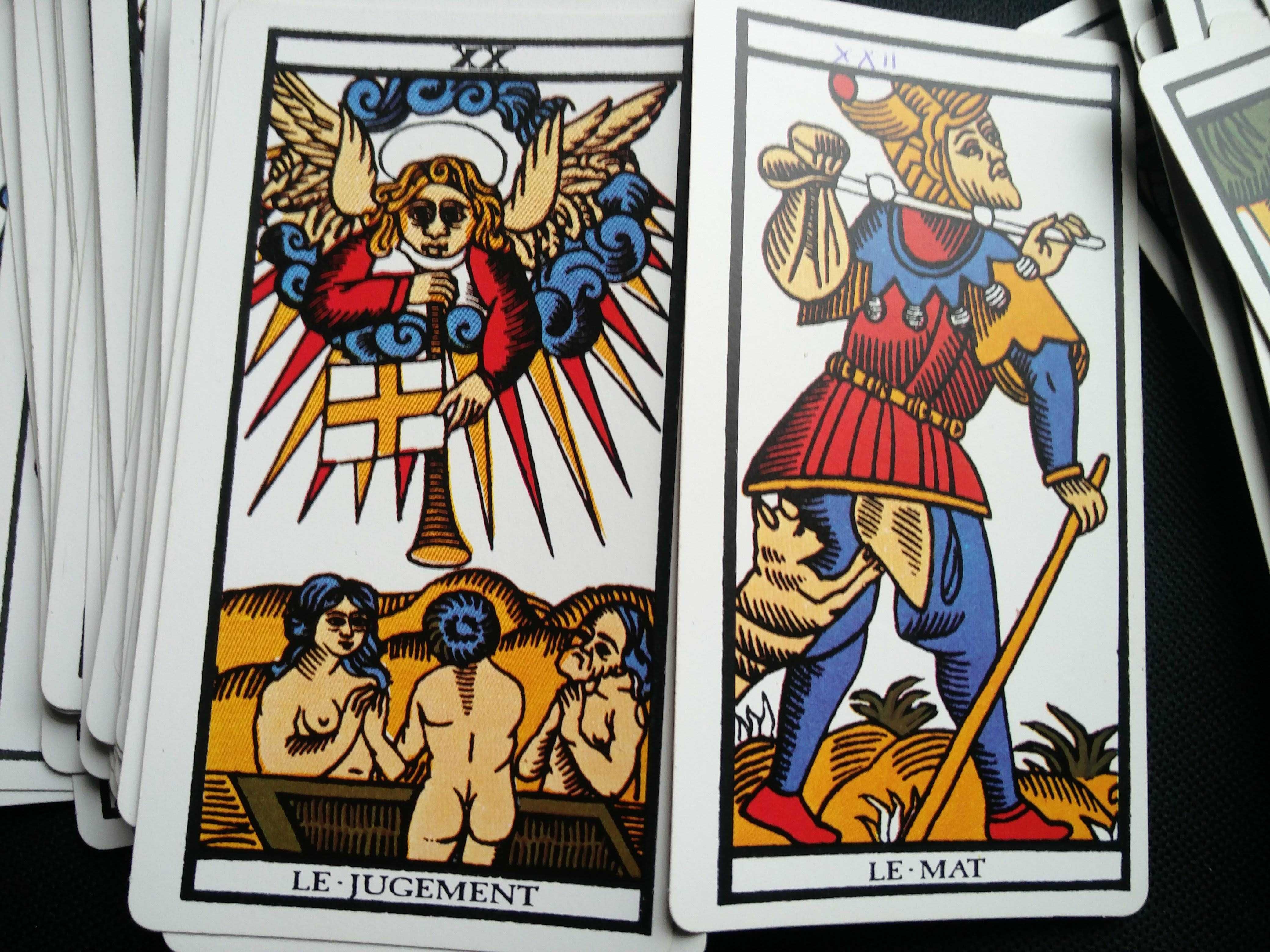 Baralho de Cartas de Tarot de Marselha Novo