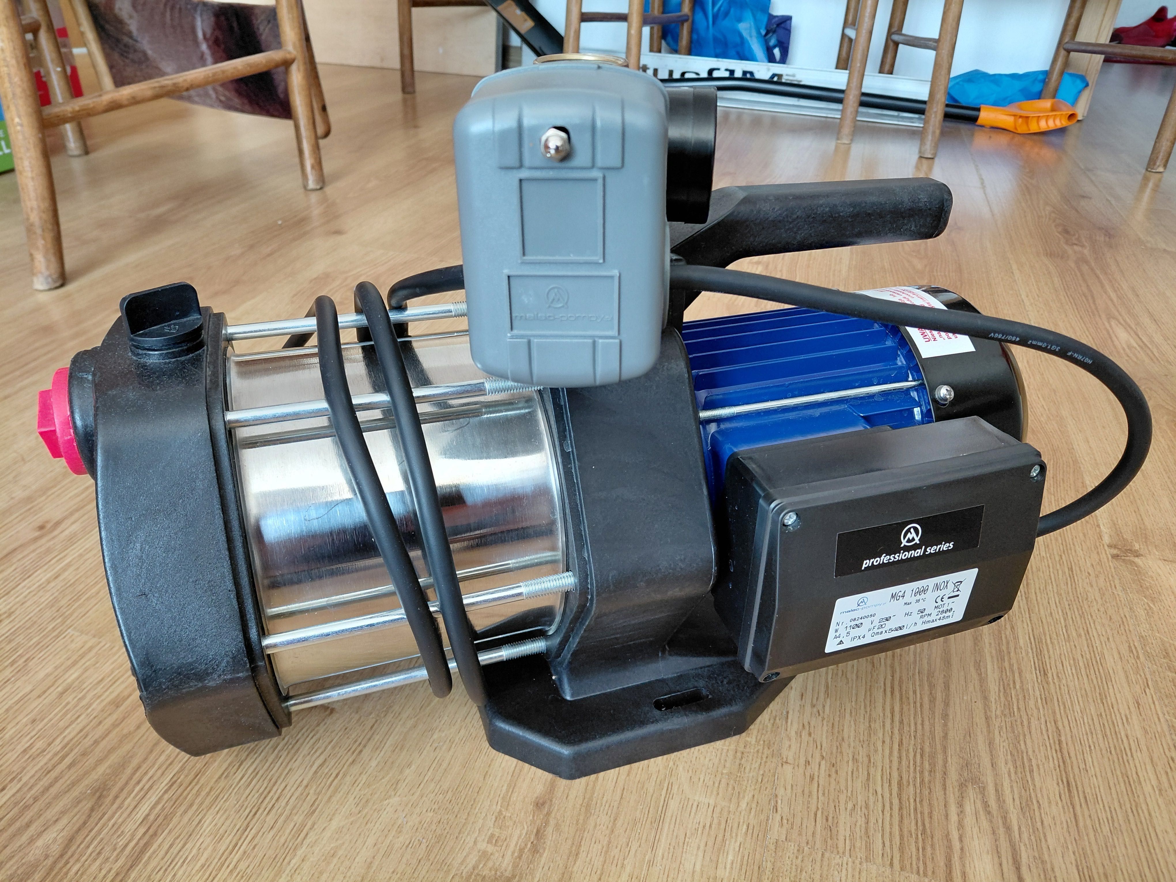 Pompa Malec MG4 1000 INOX 1100W 230V + osprzęt