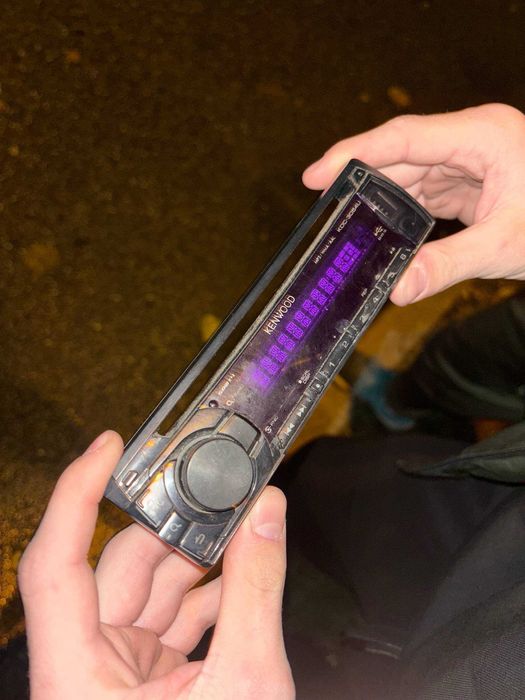 Панель от магнитолы KENWOOD