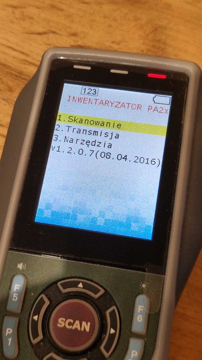 Kolektor danych Inwentaryzator Argox PA-20 – komplet, używany