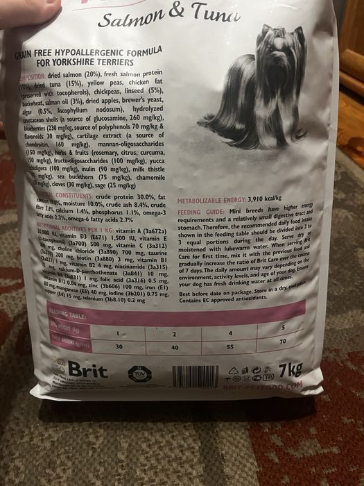 Karma dla psa Brit care hypoallergenic Grain-free mini 7kg