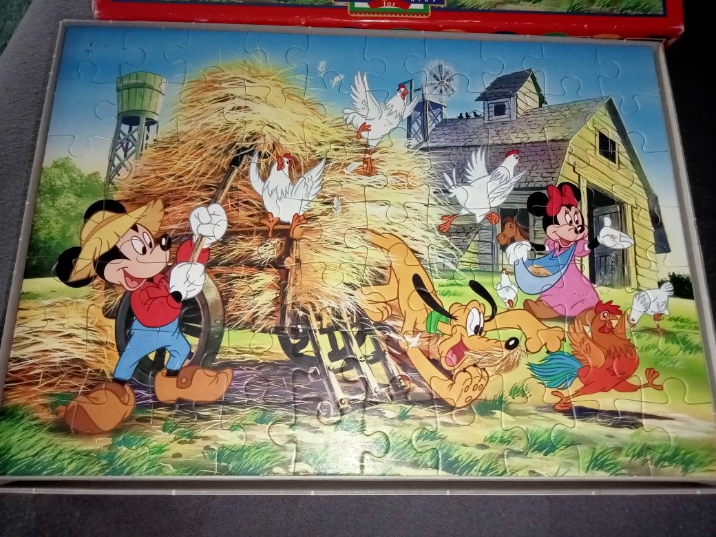 Puzzle King Mickey Kids. jigslaw 70 elem. 1990